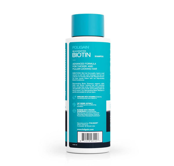 FOLIGAIN Rejuvenating Biotin Shampoo 473ml - FOLIGAIN UK