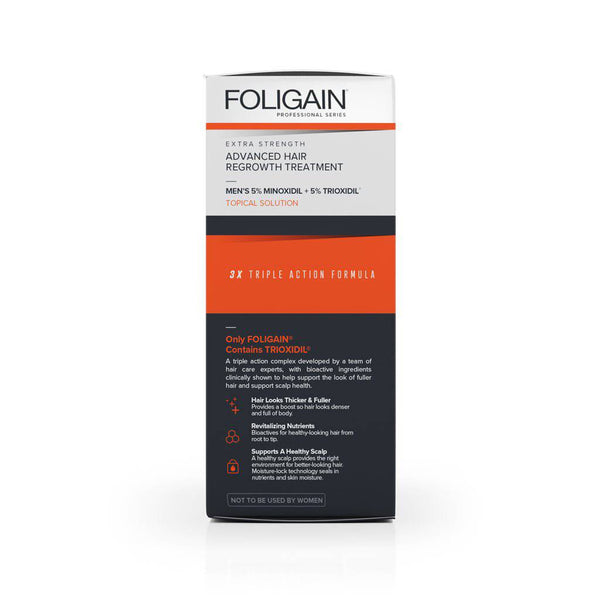 FOLIGAIN Advanced Hair Regrowth For Men Minoxidil 5% + Trioxidil 5% - FOLIGAIN UK