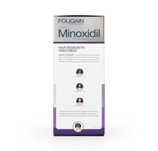 FOLIGAIN Minoxidil 2% Hair Regrowth Treatment For Women - FOLIGAIN UK