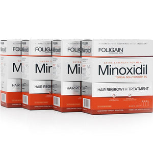 FOLIGAIN Minoxidil 5% Hair Regrowth Treatment For Men 12 Month Supply - FOLIGAIN UK