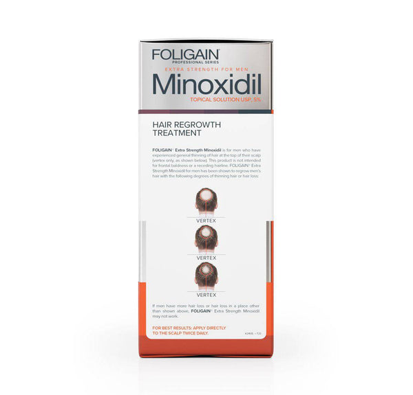 FOLIGAIN Minoxidil 5% Hair Regrowth Treatment For Men - FOLIGAIN UK